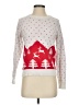 ModCloth 100% Cotton Polka Dots Red Pullover Sweater Size S - photo 1
