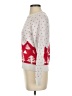 ModCloth 100% Cotton Polka Dots Red Pullover Sweater Size S - photo 5
