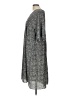 Mittoshop 100% Polyester Print Gray Casual Dress Size L - photo 5