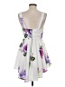 Indie XO 100% Polyester Floral White Cocktail Dress Size S (estimated) - photo 2