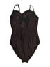 Miraclesuit Solid Brown One Piece Swimsuit Size 14 - photo 2