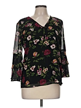 Karl Lagerfeld Paris 3/4 Sleeve Blouse