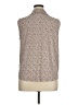 Adrianna Papell Polka Dots Tan Sleeveless Blouse Size XL - photo 2