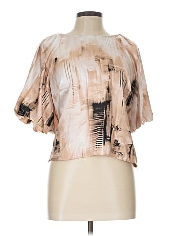 DKNY Short Sleeve Blouse (view 1)