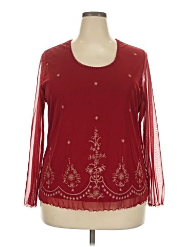 Lane Bryant Long Sleeve Blouse (view 1)