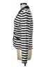 Caslon 100% Cotton Stripes Blue Blazer Size M - photo 5