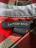 Lands' End 100% Baumwolle Plaid Red Long Sleeve Button-Down Shirt Size L (tall) - photo 7