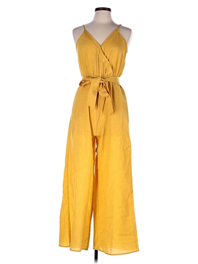 Pre-owned Flying Tomato Jumpsuit In Yellow