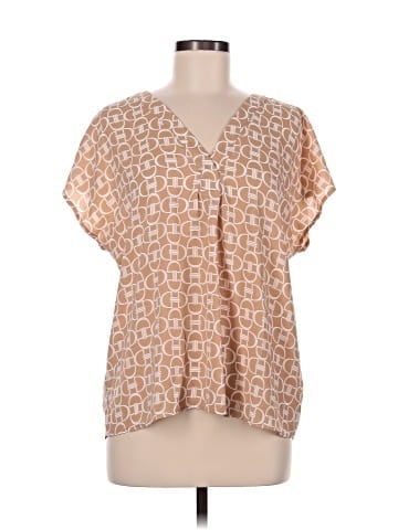 Ann Taylor Short Sleeve Blouse (view 1)