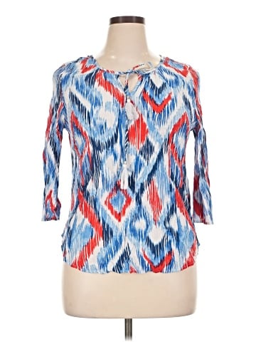 Ruby Rd. 3/4 Sleeve Blouse (view 1)