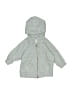 Carter's Gray Zip Up Hoodie 0-3 MO / 3 MO - photo 1
