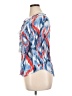 Ruby Rd. Blue 3/4 Sleeve Blouse Size XL Petite - photo 5