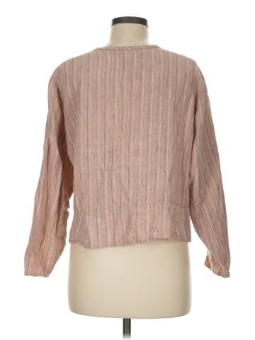 FLAX by Jeanne Engelhart Long Sleeve Blouse (view 2)