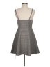 Assorted Brands Plaid Gray Casual Dress Size M - photo 2