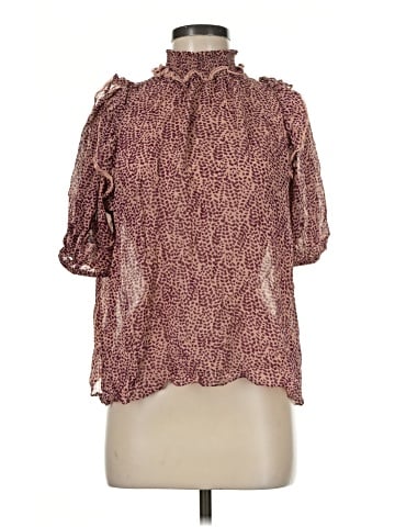 Joie 3/4 Sleeve Silk Top (view 1)