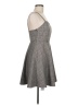 Assorted Brands Plaid Gray Casual Dress Size M - photo 4
