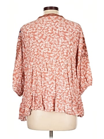 Solitaire 3/4 Sleeve Blouse (view 2)