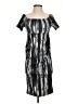 ASOS Graphic Gray Cocktail Dress Size 4 - photo 1