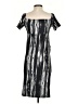 ASOS Graphic Gray Cocktail Dress Size 4 - photo 2