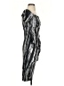 ASOS Graphic Gray Cocktail Dress Size 4 - photo 4