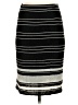 Max Studio Stripes Black Casual Skirt Size XS - photo 1