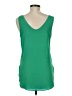 Soprano 100% Polyester Green Sleeveless Blouse Size M - photo 2