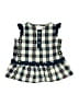 Hanna Andersson 100% Cotton Blue Sleeveless Button-Down Shirt Size 3-6 mo - photo 1