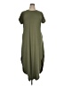 Unbranded Solid Green Casual Dress Size XL - photo 1