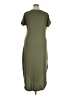 Unbranded Solid Green Casual Dress Size XL - photo 2