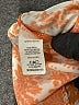 Auditions 100% Polyester Orange 3/4 Sleeve Blouse Size M - photo 8