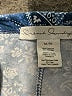 French Laundry Paisley Blue Leggings Size M - photo 7