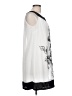 Connected Apparel Graphic Gray Casual Dress Size 10 Petite - photo 4