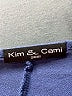 Kim & Cami Blue 3/4 Sleeve Top Size S - photo 7