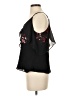 Parker 100% Silk Black Sleeveless Silk Top Size XS - photo 5