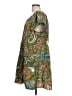 Dylan 100% Cotton Paisley Green Casual Dress Size L - photo 5