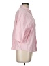 H&M Color Block Pink 3/4 Sleeve Button-Down Shirt Size L - photo 4