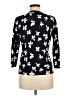 Talbots Outlet 100% Cotton Floral Black Pullover Sweater Size M - photo 2