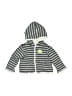 Little Me Stripes Gray Zip Up Hoodie Size 0-3 mo (estimated) - photo 1