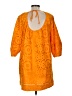 Zara Orange 3/4 Sleeve Blouse Size M - photo 2