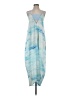 Flagpole Tie-dye Blue Casual Dress Size S - photo 1