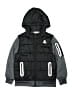 Reebok 100% Polyester Solid Black Jacket Size 8 - photo 1