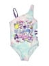 Hello Kitty Graphic Purple One Piece Swimsuit Size 7 - 8 - photo 1