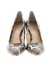Vince Camuto 100% Leather Animal Print Ivory Heels Size 11 - photo 2