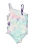 Hello Kitty Graphic Purple One Piece Swimsuit Size 7 - 8 - photo 2