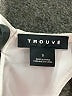 Trouve 100% Polyester Ivory Casual Dress Size S - photo 7