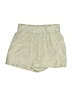 J.Crew 100% Linen Solid Green Khaki Shorts Size XS - photo 1