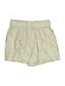 J.Crew 100% Linen Solid Green Khaki Shorts Size XS - photo 2