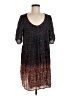 Ecote 100% Rayon Paisley Brown Casual Dress Size M - photo 1