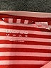 Lands' End Stripes Red Short Sleeve Top Size M - photo 7