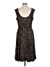 Chico's Paisley Black Cocktail Dress Size Lg (2) - photo 2